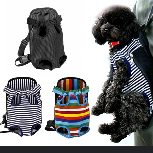 Legs Out Front or Back Dog Carrier Backback for Small Dogs - Picture 5 of 5